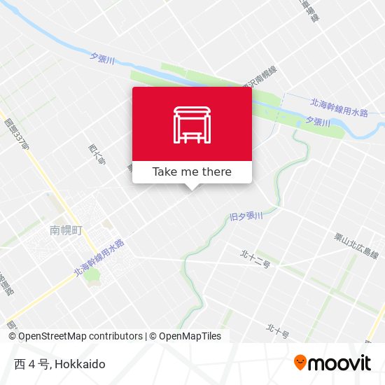 西４号 map