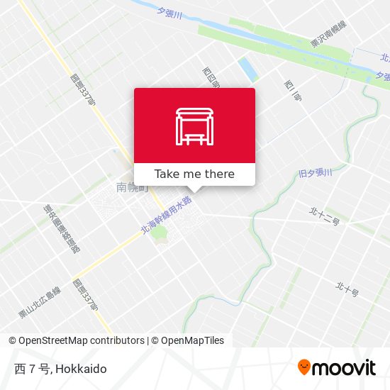 西７号 map