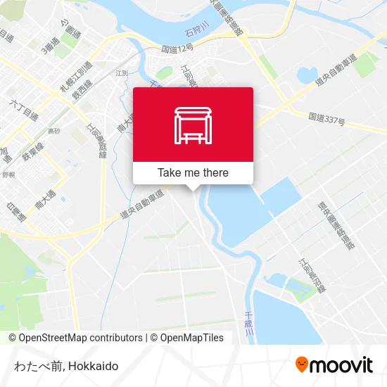 わたべ前 map