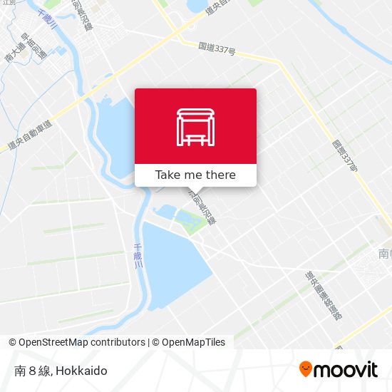 南８線 map