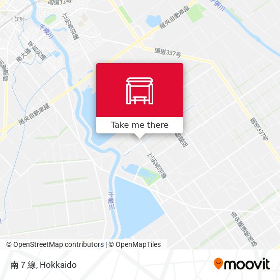 南７線 map