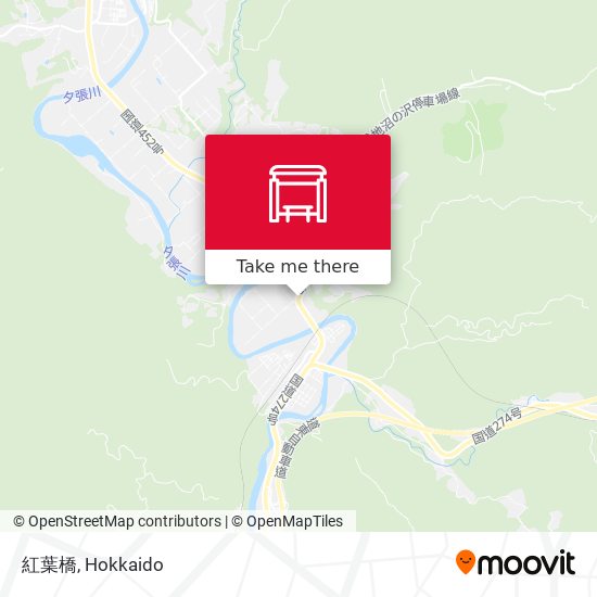 紅葉橋 map