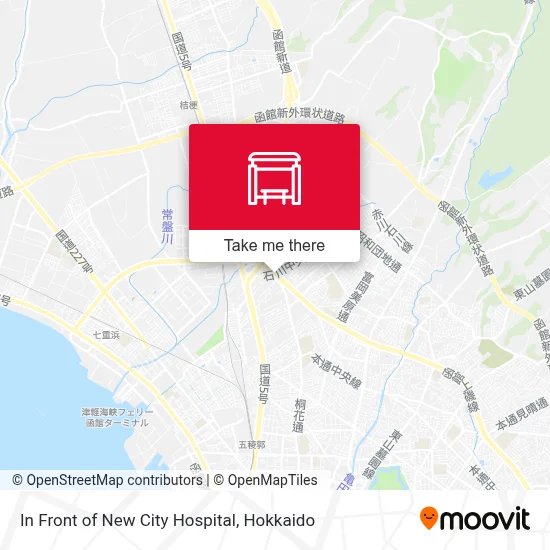In Front of New City Hospital map