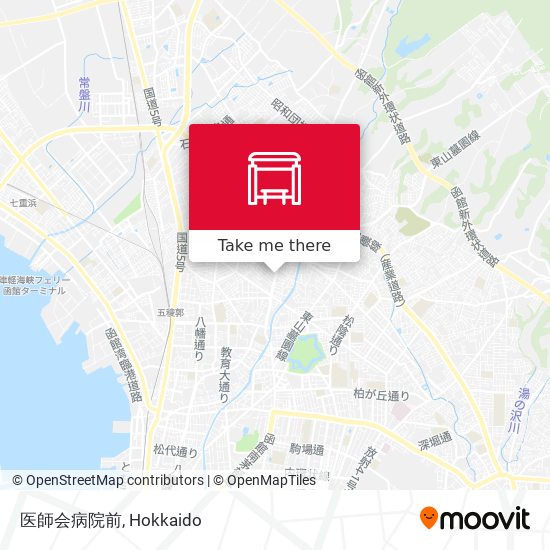 医師会病院前 map