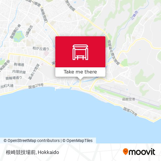 根崎競技場前 map