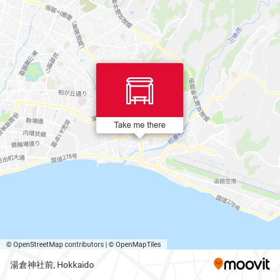 湯倉神社前 map
