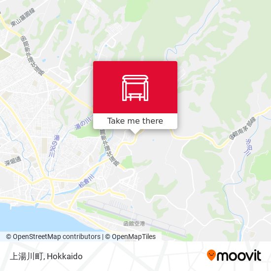 上湯川町 map