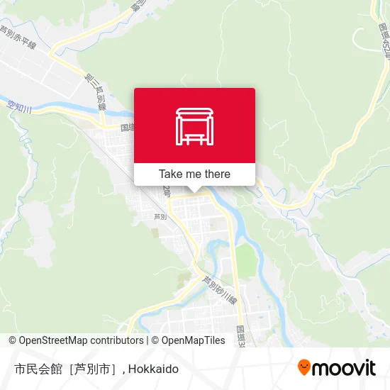 Civic Hall [Ashibetsu] map