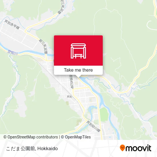 こだま公園前 map