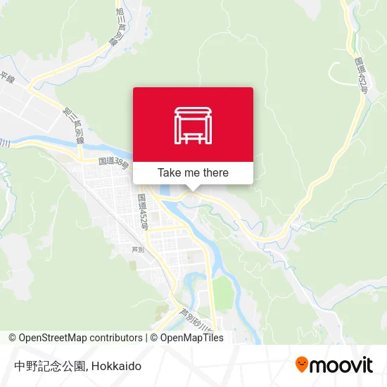 中野記念公園 map