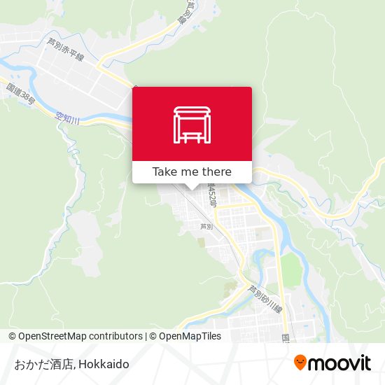おかだ酒店 map