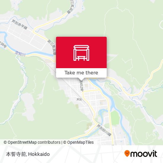 本誓寺前 map