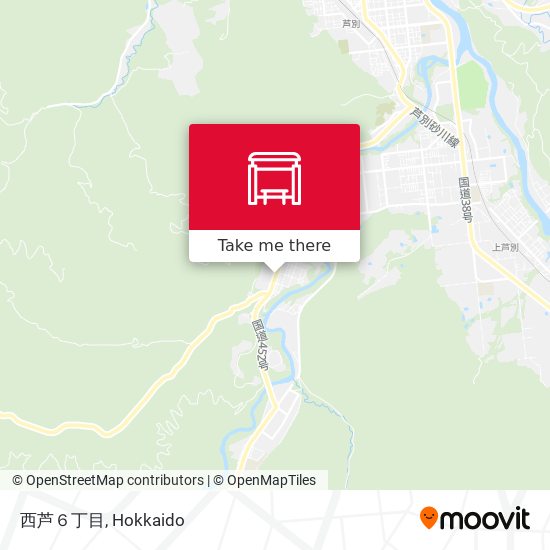 西芦６丁目 map