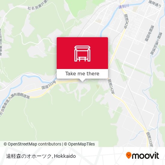 遠軽森のオホーツク map