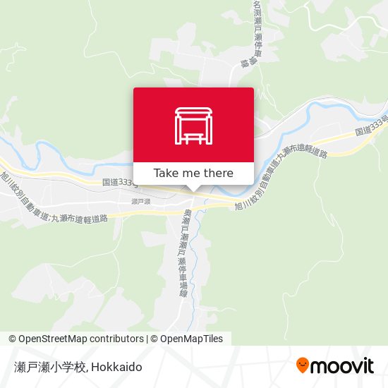 瀬戸瀬小学校 map