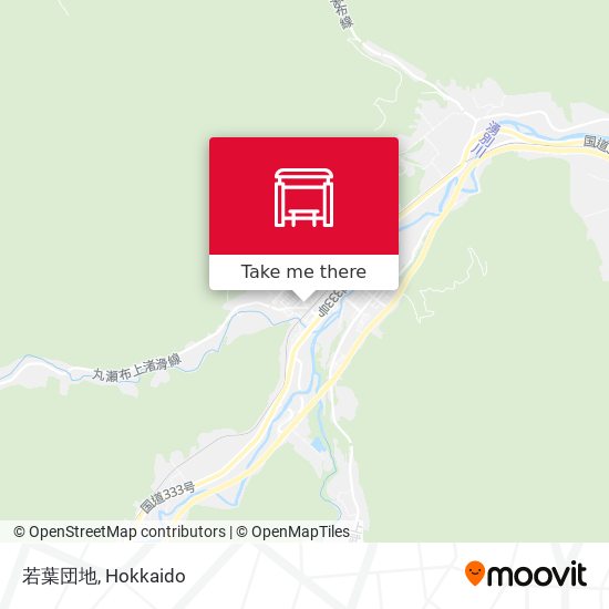 若葉団地 map