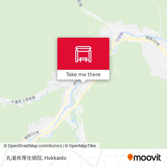 丸瀬布厚生病院 map