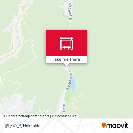 清水の沢 map