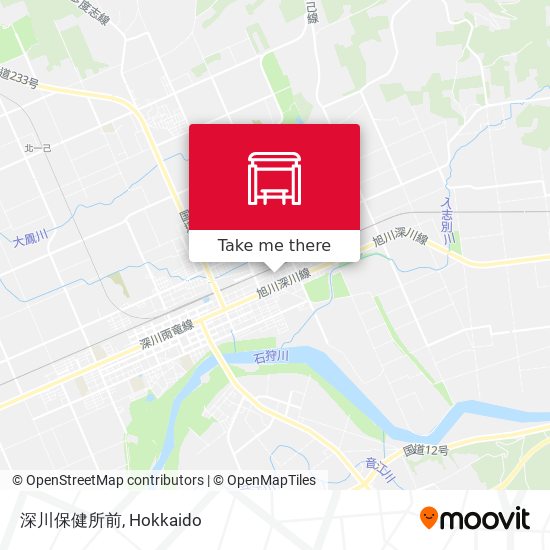 深川保健所前 map
