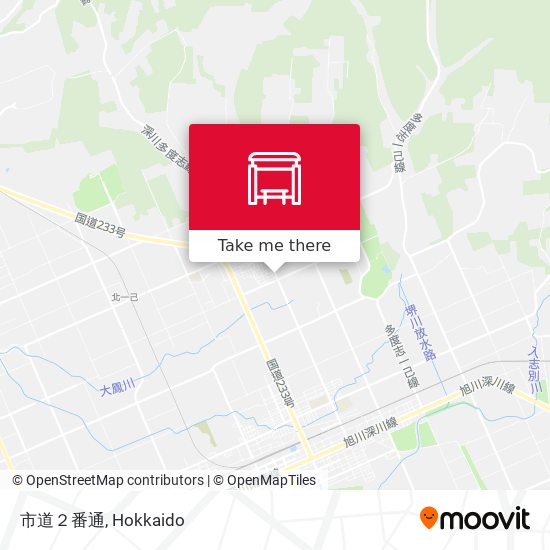 市道２番通 map