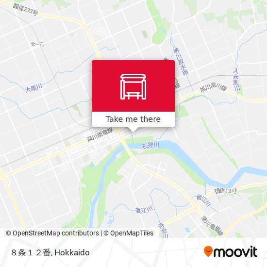 ８条１２番 map