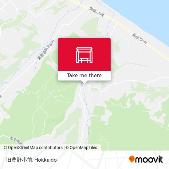旧豊野小前 map