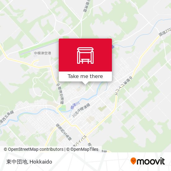 東中団地 map