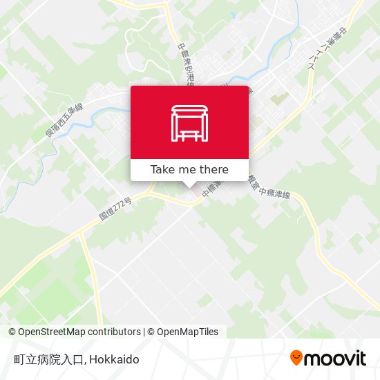 町立病院入口 map