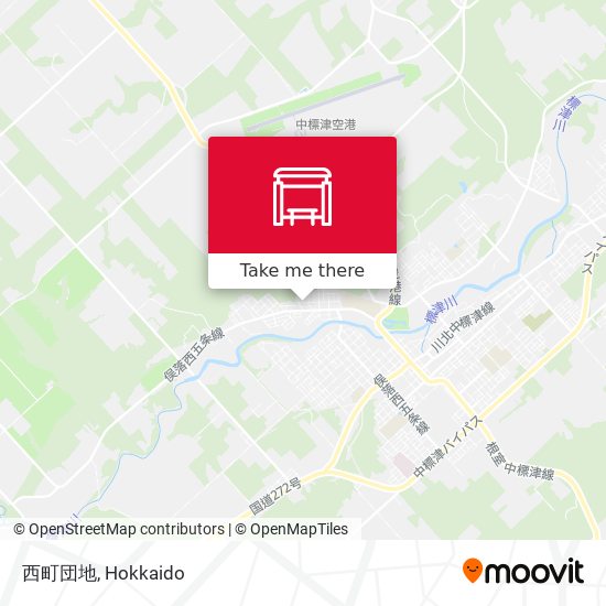 西町団地 map
