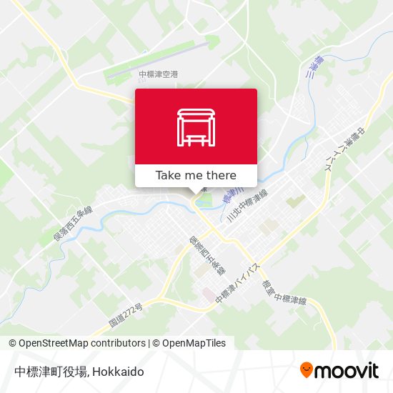 中標津町役場 map