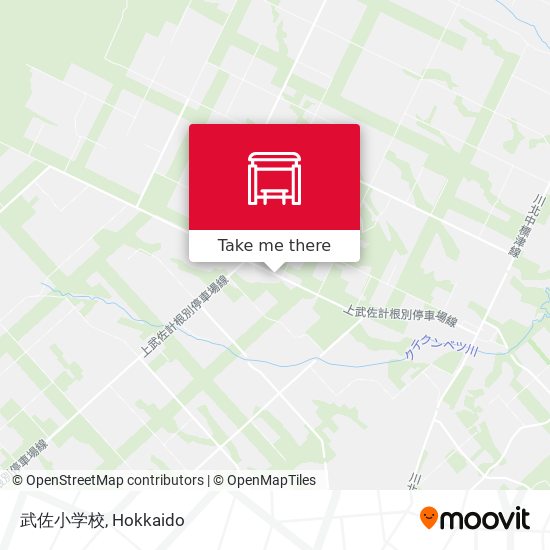 武佐小学校 map