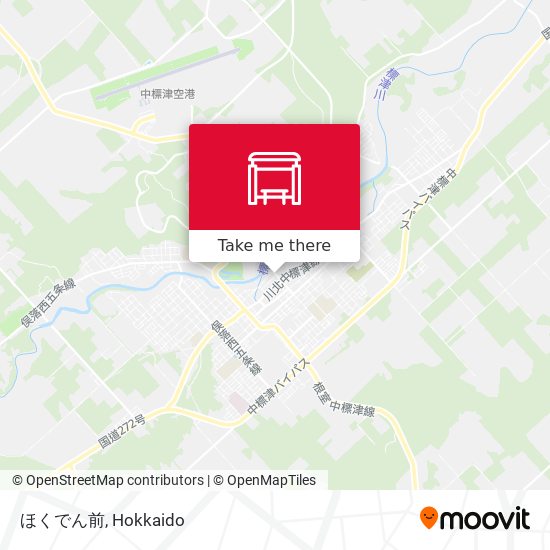 ほくでん前 map