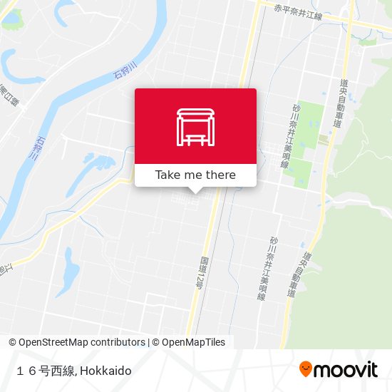 １６号西線 map