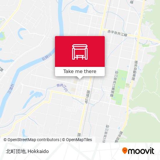 北町団地 map