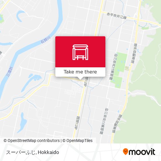 スーパーふじ map