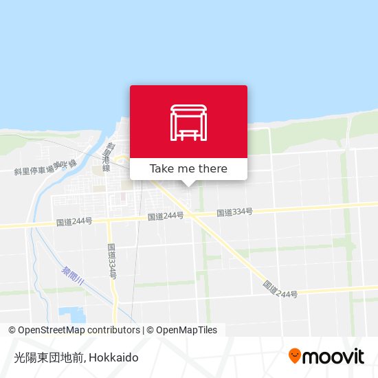 光陽東団地前 map