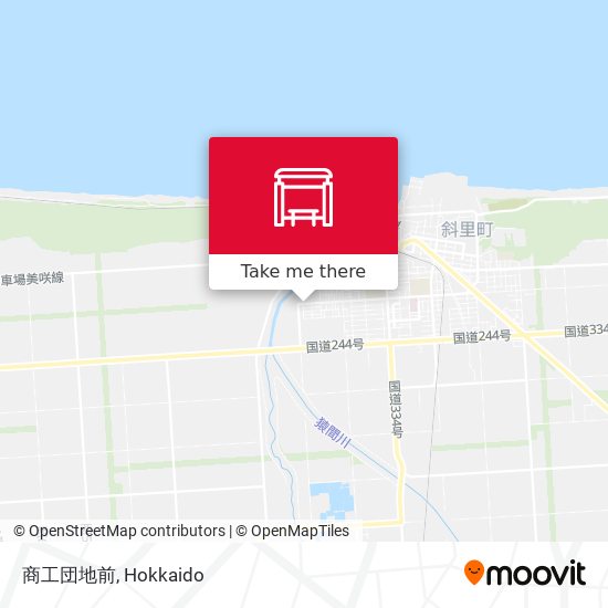 商工団地前 map