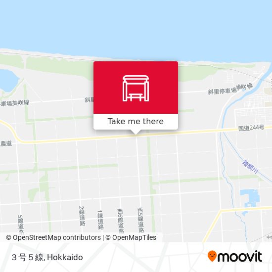 ３号５線 map