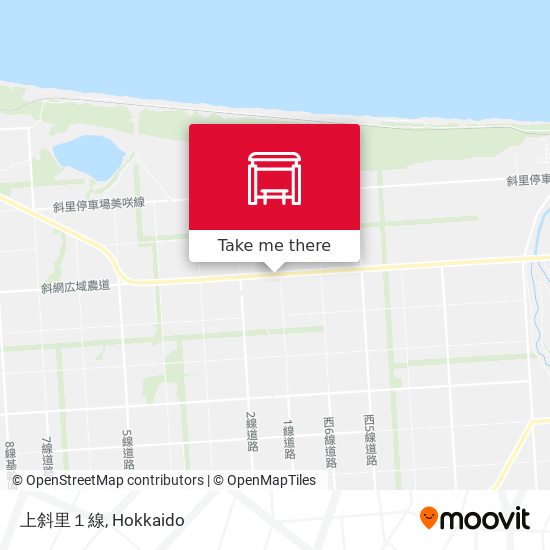 上斜里１線 map