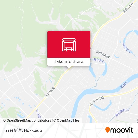 石狩新宮 map