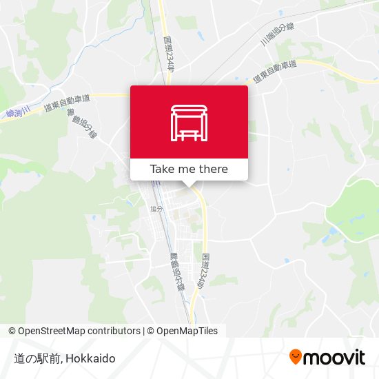道の駅前 map