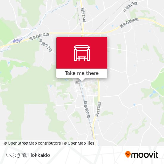 いぶき前 map