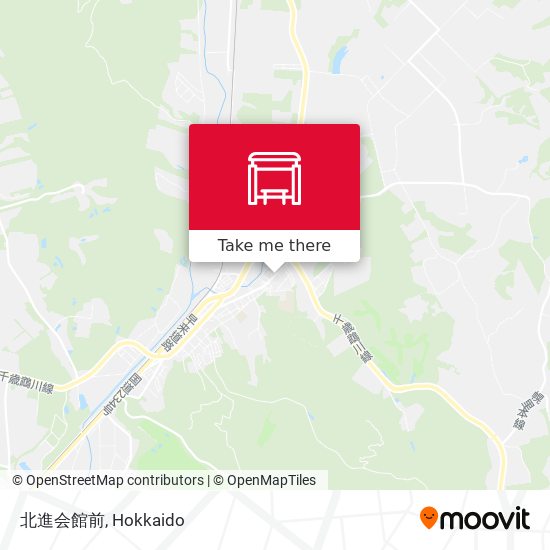北進会館前 map