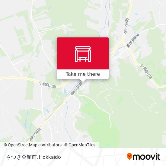 さつき会館前 map