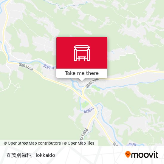 喜茂別歯科 map