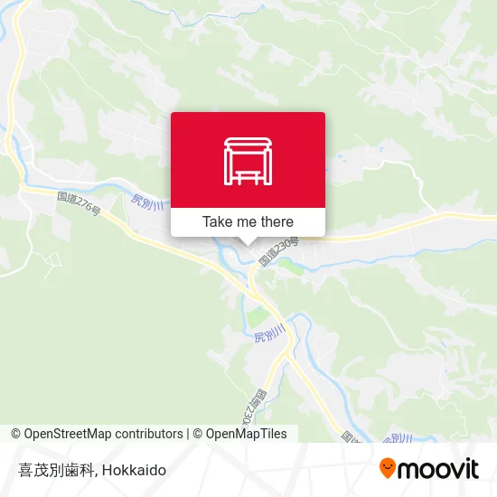 喜茂別歯科 map