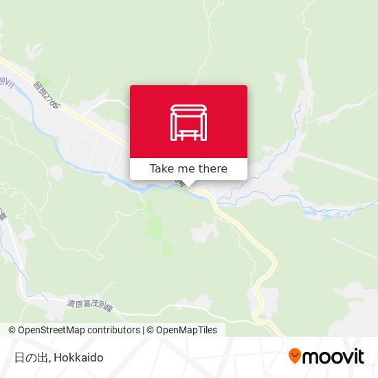 日の出 map