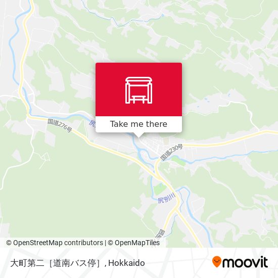 大町第二［道南バス停］ map