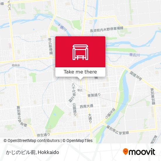 かじのビル前 map