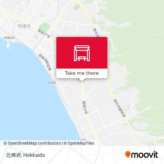 北稀府 map